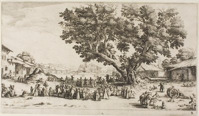 Messen i Gondreville af Jacques Callot
