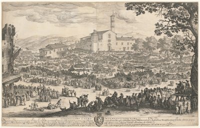 Messen i Impruneta af Jacques Callot