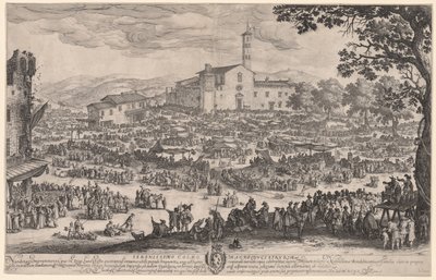Messen i Impruneta af Jacques Callot