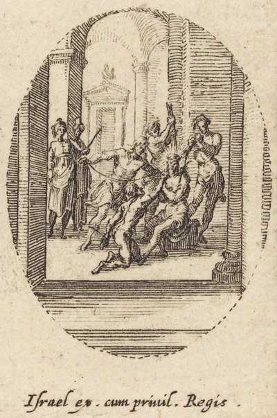 Flageleringen, ca. 1631. af Jacques Callot