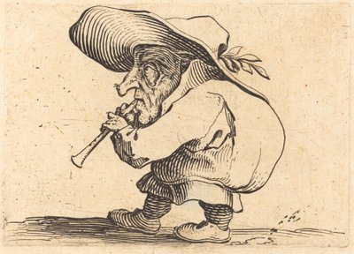 Flageolet-spilleren af Jacques Callot