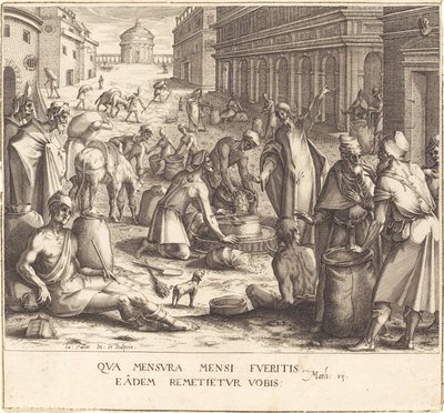 Kornvægterne af Jacques Callot