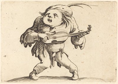 Guitarspilleren af Jacques Callot
