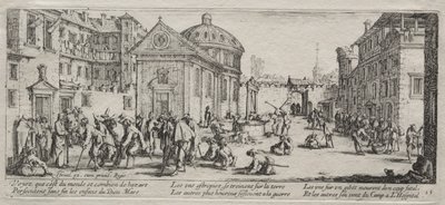 Krigens store elendighed: Hospitalet af Jacques Callot