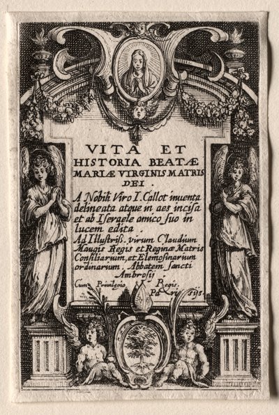 Jomfruens liv. af Jacques Callot