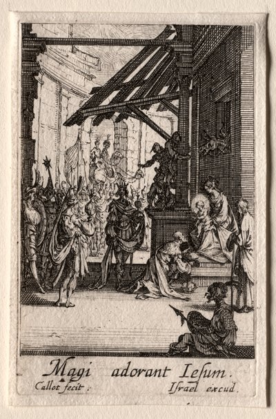 The Life of the Virgin: The Adoration of the Magi af Jacques Callot