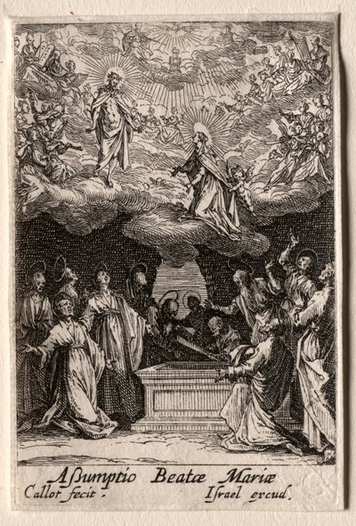 The Life of the Virgin: The Assumption of the Virgin. af Jacques Callot