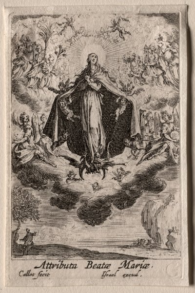 Jomfruens liv: Jomfruens egenskaber. af Jacques Callot
