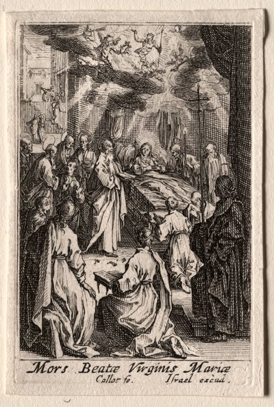Jomfruens liv: Jomfruens død af Jacques Callot