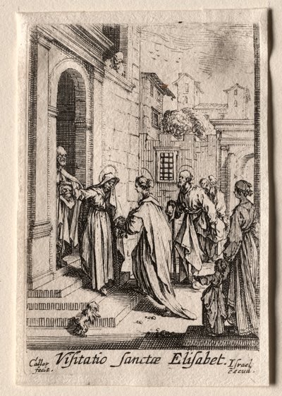 Jomfruens liv: Visitationen af Jacques Callot