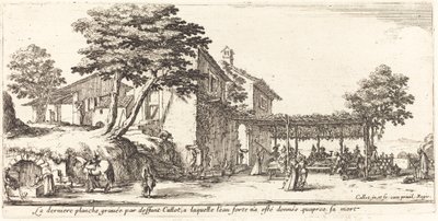 Det lille espalier, 1635. af Jacques Callot