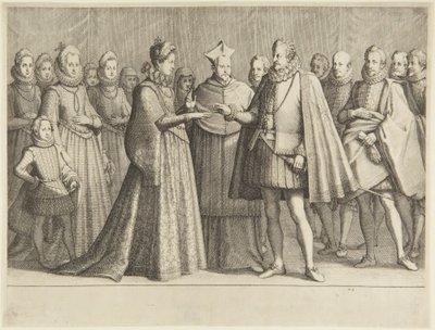 Ferdinand I’s bryllup af Jacques Callot