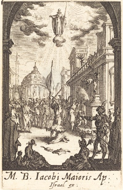 The Martyrium of Saint James Major, ca. 16341635. af Jacques Callot