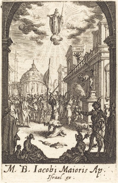 The Martyrium of Saint James Major, ca. 16341635. af Jacques Callot