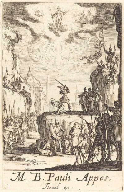 Sankt Pauls martyrium af Jacques Callot