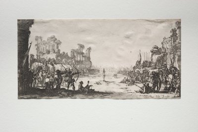 Sankt Sebastians martyrium af Jacques Callot