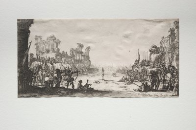 Sankt Sebastians martyrium. af Jacques Callot