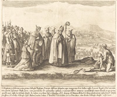 Miraklet i Saint Mansuy. af Jacques Callot