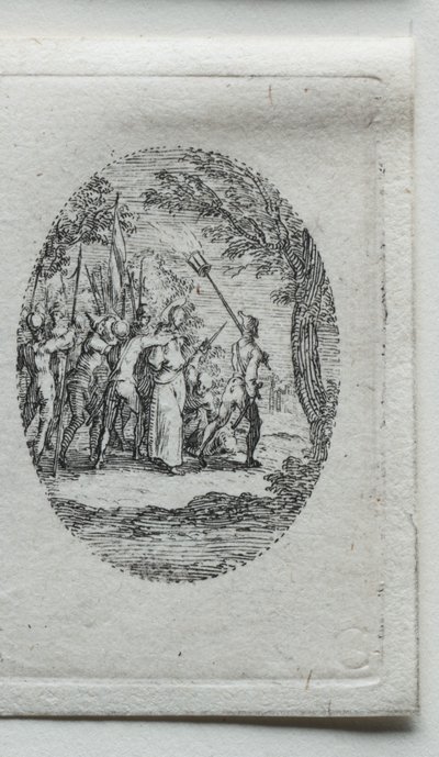 Lidenskabens mysterier: Kristus taget til fange af Jacques Callot