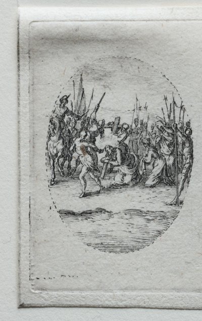 Lidenskabens mysterier: korsbæringen af Jacques Callot