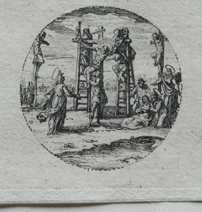 Lidenskabens mysterier: korsfæstelsen af Jacques Callot