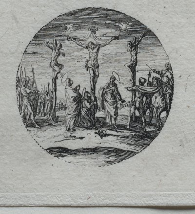 Lidenskabens mysterier: Nedstigningen fra korset af Jacques Callot