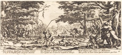 Bønderne hævner sig af Jacques Callot