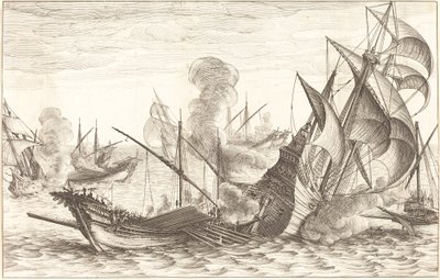 Det andet søslag af Jacques Callot