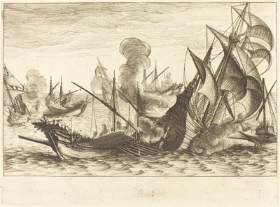 Det andet søslag af Jacques Callot