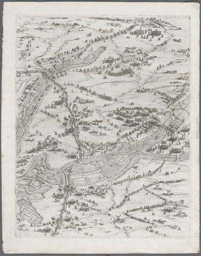 Belejringen af La Rochelle: Tavle 7, 1628-1630. af Jacques Callot