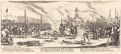 Staven, ca. 1633. af Jacques Callot