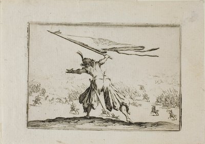Fanebæreren, fra The Caprices af Jacques Callot