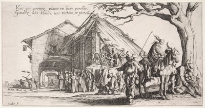 The Bohemians: The Stopping Place: The Fortune Teller af Jacques Callot