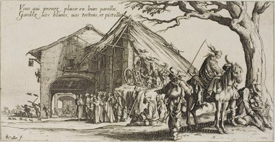The Stopping Place, fra The Bohemians af Jacques Callot