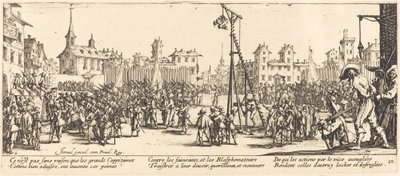 Strappadoen af Jacques Callot