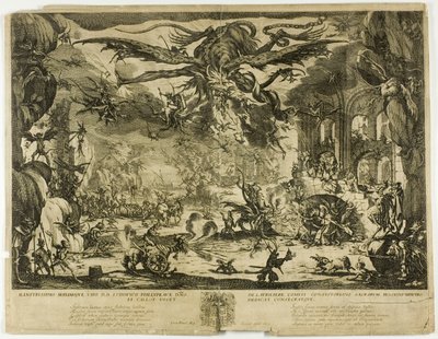 Sankt Anthonys fristelse af Jacques Callot
