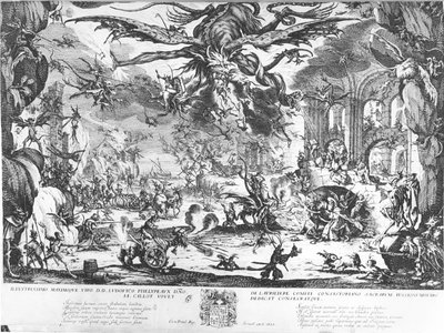 Sankt Anthonys fristelse af Jacques Callot