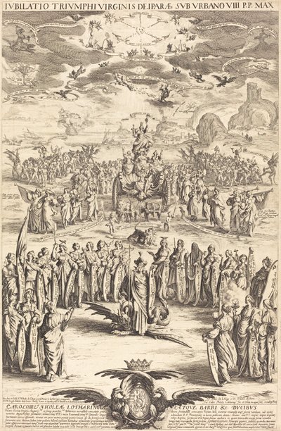 Jomfruens triumf af Jacques Callot