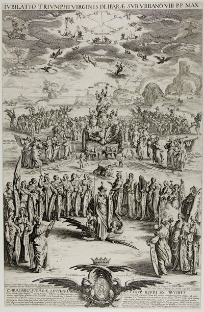 Jomfruens triumf af Jacques Callot