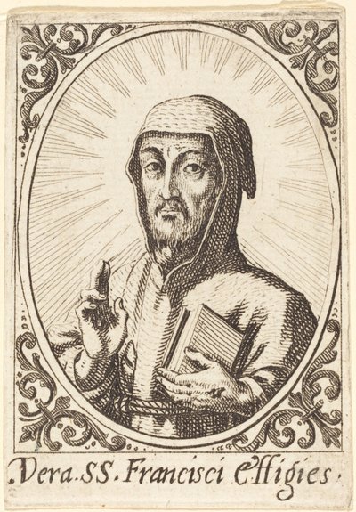 Den sande afbilding af Sankt Frans af Jacques Callot