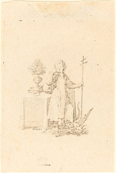 Den unge Jesus af Jacques Callot