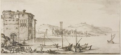 The Zany One eller Scapin, fra Three Italian Comedians af Jacques Callot