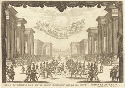 Tredje Intermezzo af Jacques Callot