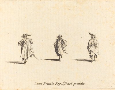 Tre herrer af Jacques Callot
