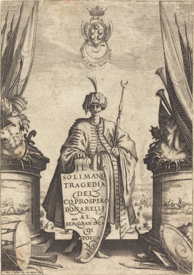 Titelside for "Il Suleiman" af Jacques Callot