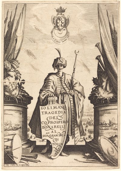 Titelside for "Il Suleiman" af Jacques Callot