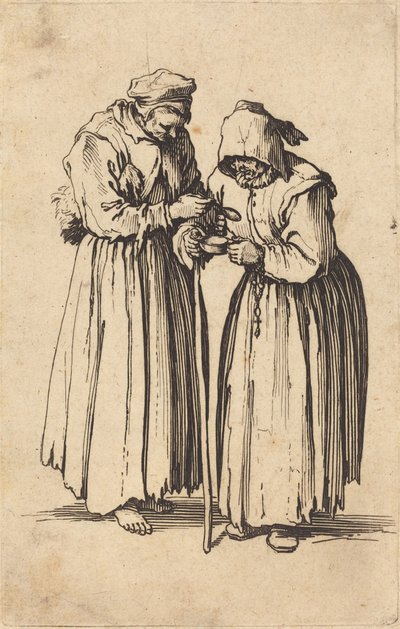 To tiggerkvinder af Jacques Callot