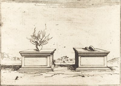 To Hjerter af Jacques Callot