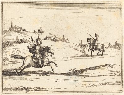To riddere af Jacques Callot