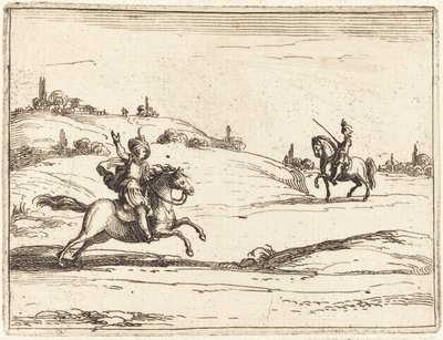 To riddere af Jacques Callot